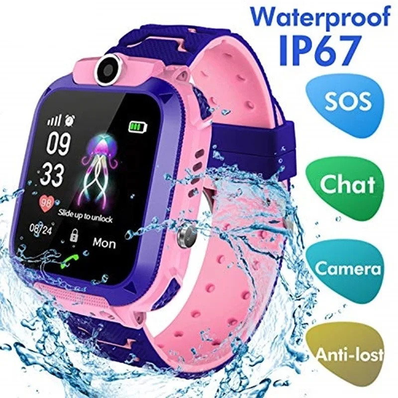 Smartwatch Watches Gift For Girls - 2G Çocuklar akıllı saat Acil Durum