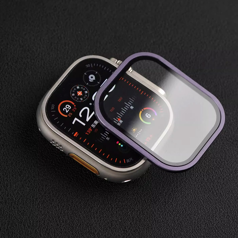 Smartwatch Watches For Men - Apple Watch Ultra için Temperli Cam