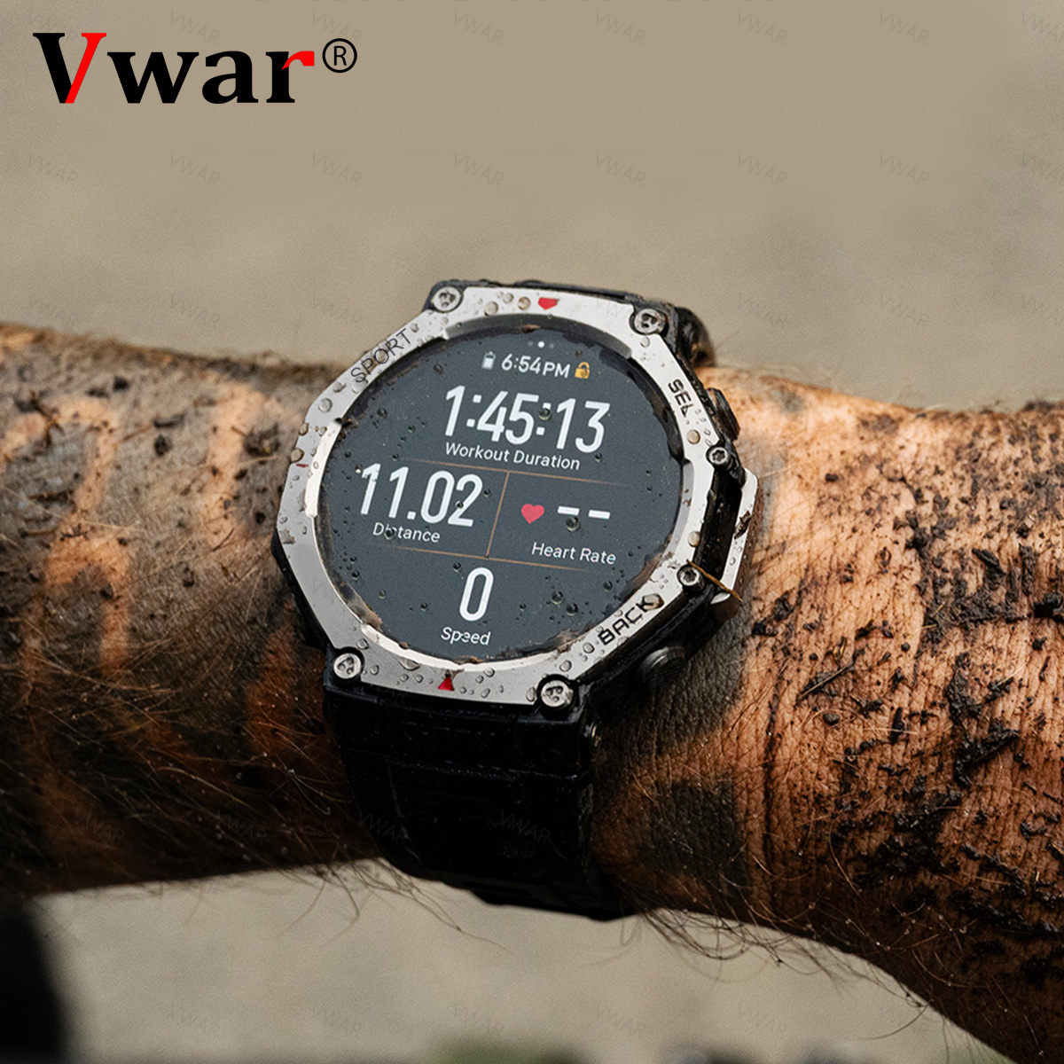 Watch Vs Smartwatch - 2025 Yeni Askeri Akıllı İzle Dahili