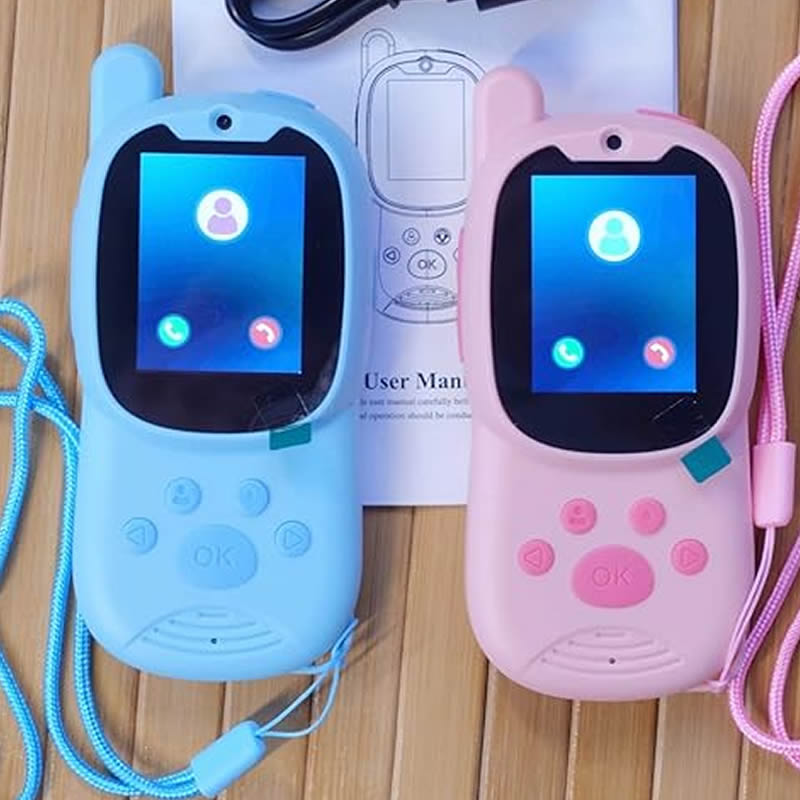 Smartwatch Watches Gift For Girls - Sevimli 2'li Paket Şarj Edilebilir Çocuk