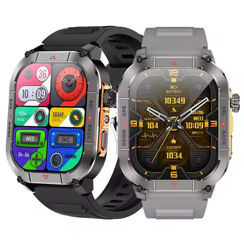 Smartwatch Casual Watches For Men - Yeni HK84 Erkek Akıllı Saat AMOLED