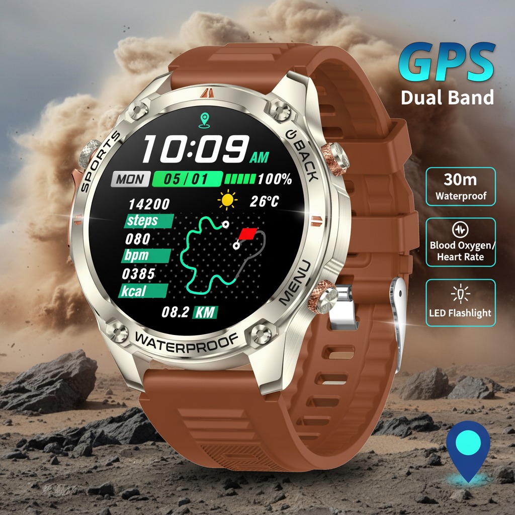 Watch Vs Smartwatch - VWAR Yeni GPS Akıllı Saat Erkek
