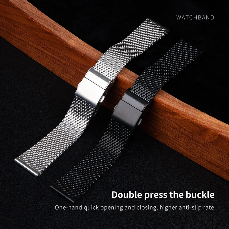 Citizen Watches Smartwatch - Dokuma Hasır Milanese 316L Paslanmaz Çelik