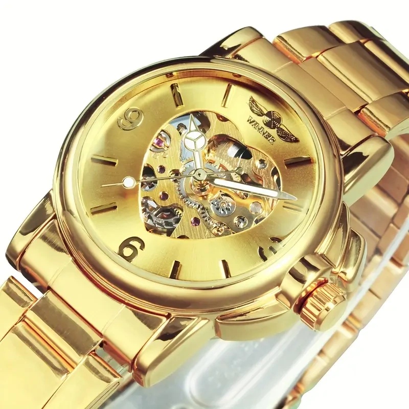 Skeleton Mechanical Watch - Zarif Kadın Otomatik Mekanik Saati -