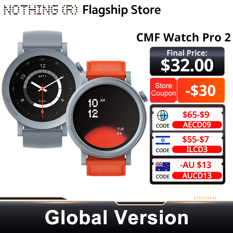 Heart Rate Gps Watch - Nothing Global Versiyon Watch Pro 2
