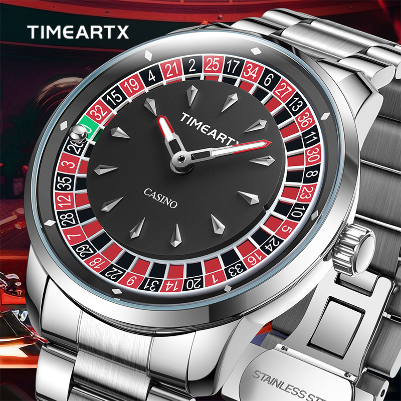 Smartwatch Casual Watches For Men - TIMEARTX Yepyeni Lüks Kuvars Saatler Erkek