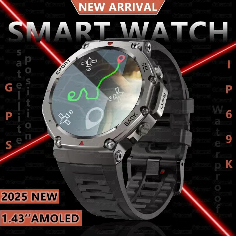 Watch Vs Smartwatch - Kuzey kenar GPS akıllı saat 360*360