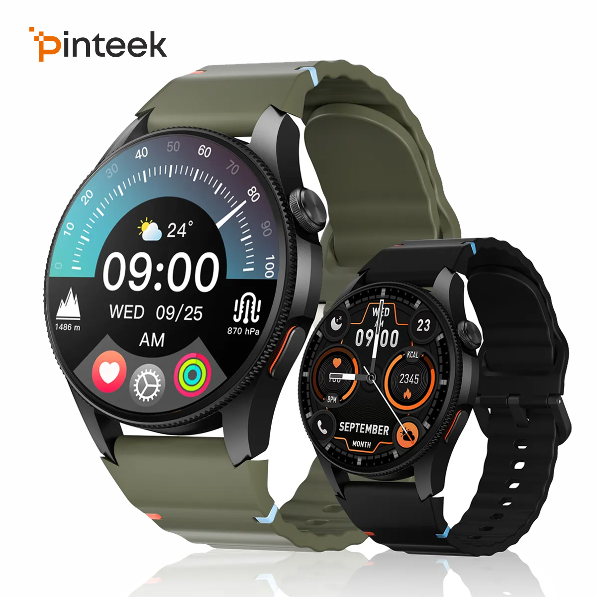 Heart Rate Gps Watch - Aurafit G12 Akıllı Saat: 1.43 inç