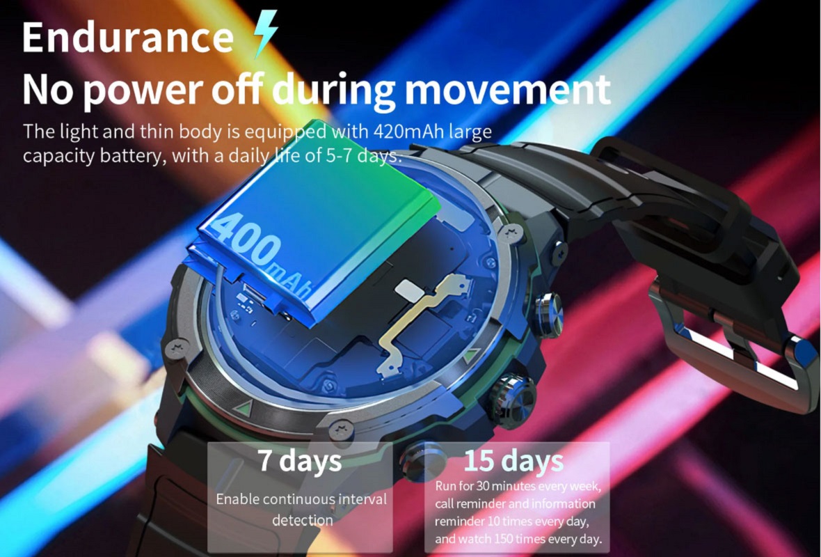 Akıllı saat 1.43 AMOLED ekran  - Watch Vs Smartwatch incelemesi ve fiyatı