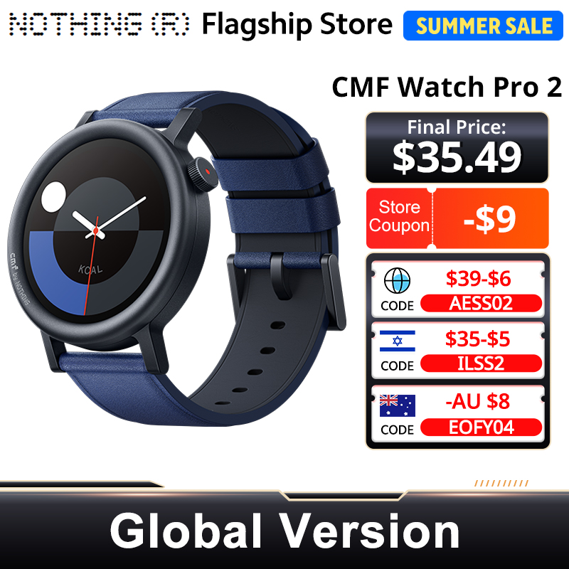 CMF by Nothing Watch Pro 2 Glo - Timex Watches Smartwatch incelemesi ve fiyatı