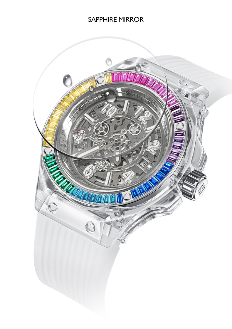 HANBORO Kadın Otomatik Saat 41 - Skeleton Mechanical Watch incelemesi ve fiyatı