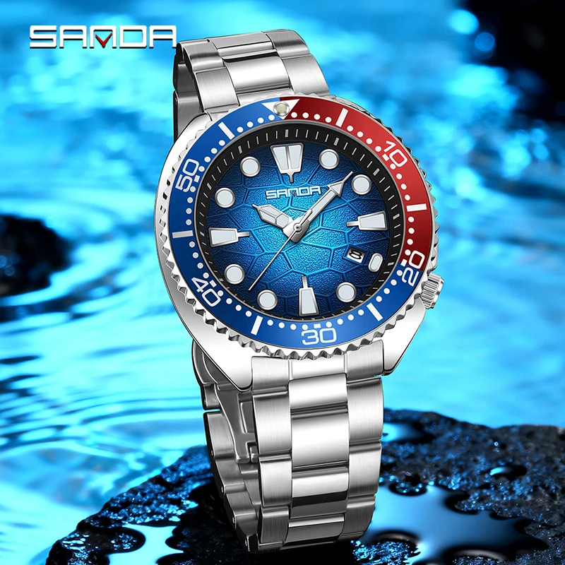 SANDA Klasik İş Erkek Kuvars İ - Smartwatch Casual Watches For Men incelemesi ve fiyatı