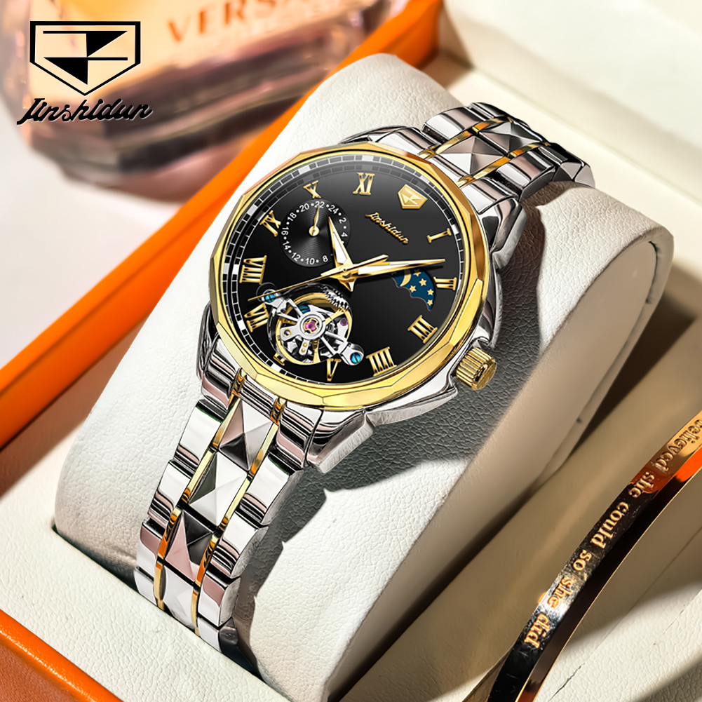 JSDUN 8937 Bayan Saatleri Otom - Skeleton Mechanical Watch incelemesi ve fiyatı