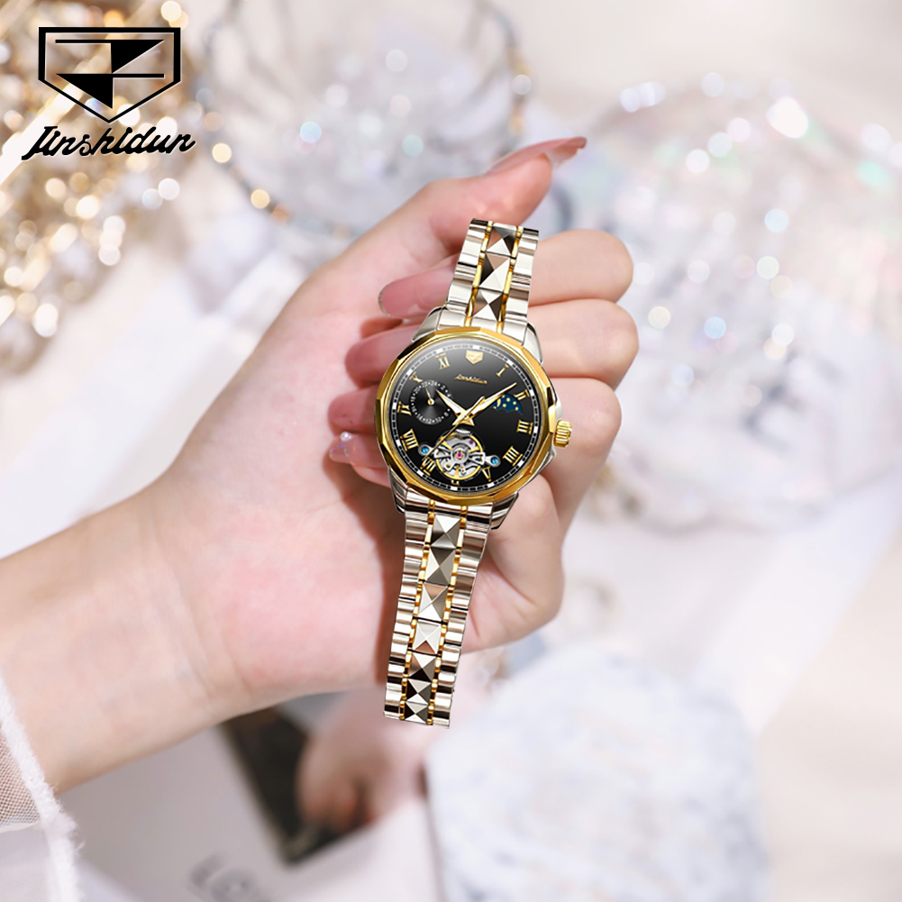 JSDUN 8937 Bayan Saatleri Otom - Skeleton Mechanical Watch incelemesi ve fiyatı
