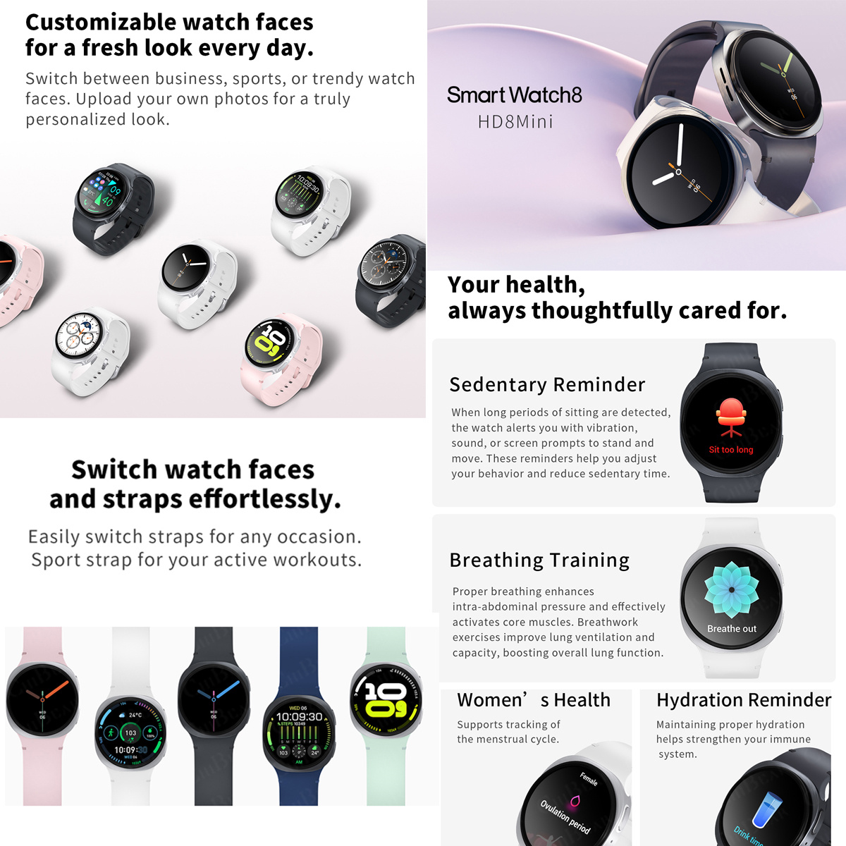 2026 Yeni Saatler 8 Mini GPS İ - Heart Rate Gps Watch incelemesi ve fiyatı