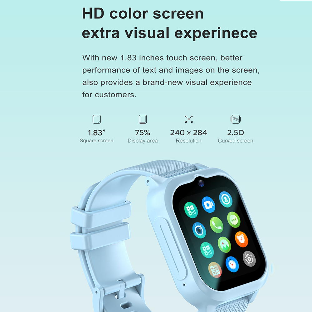 Akıllı saat Çocuklar 4G GPS WI - Smartwatch Watches Gift For Girls incelemesi ve fiyatı
