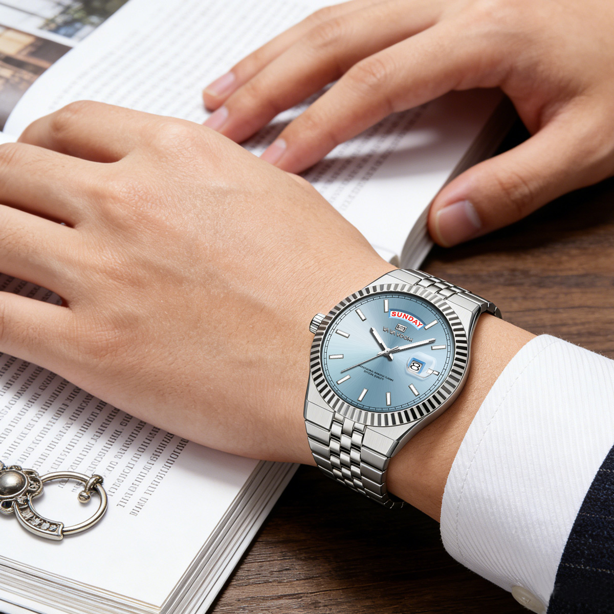 Erkekler Kuvars İzle Pilot Ser - Smartwatch Casual Watches For Men incelemesi ve fiyatı