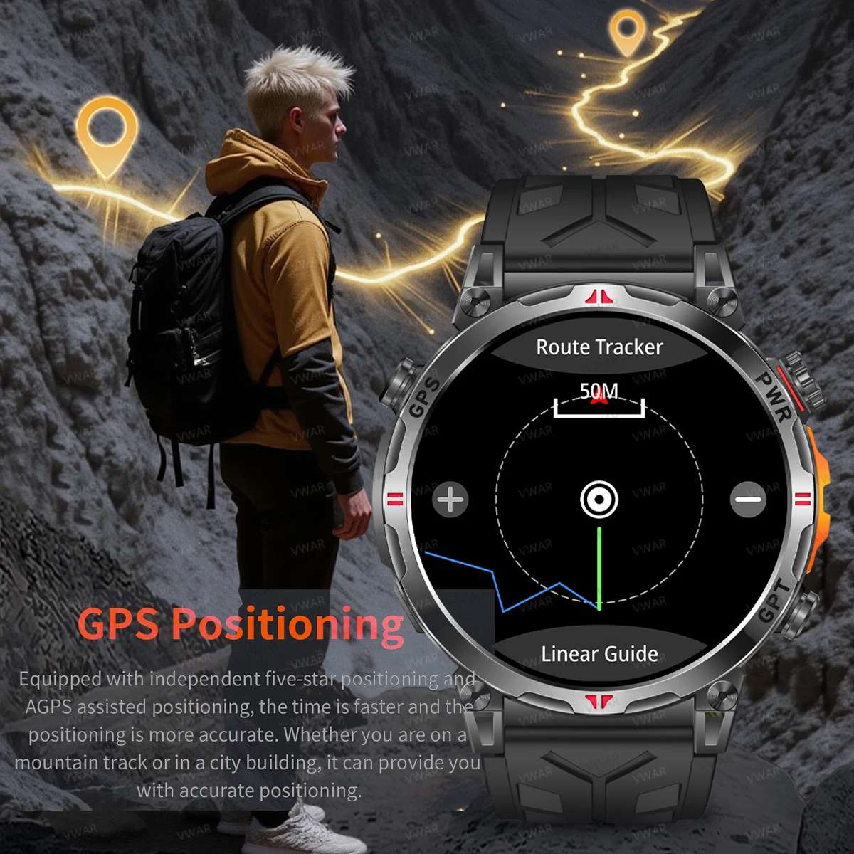 2025 Yeni VWAR Air5 Ultra GPS  - Watch Vs Smartwatch incelemesi ve fiyatı