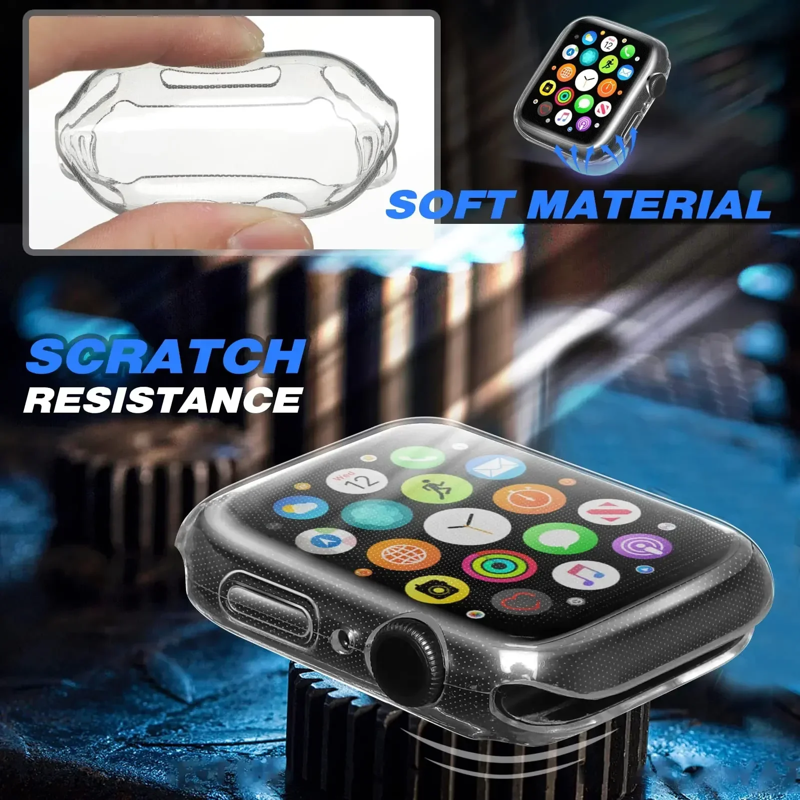 Kapak Apple Watch Kılıfı 44mm  - Smartwatch Watches For Women Smart incelemesi ve fiyatı