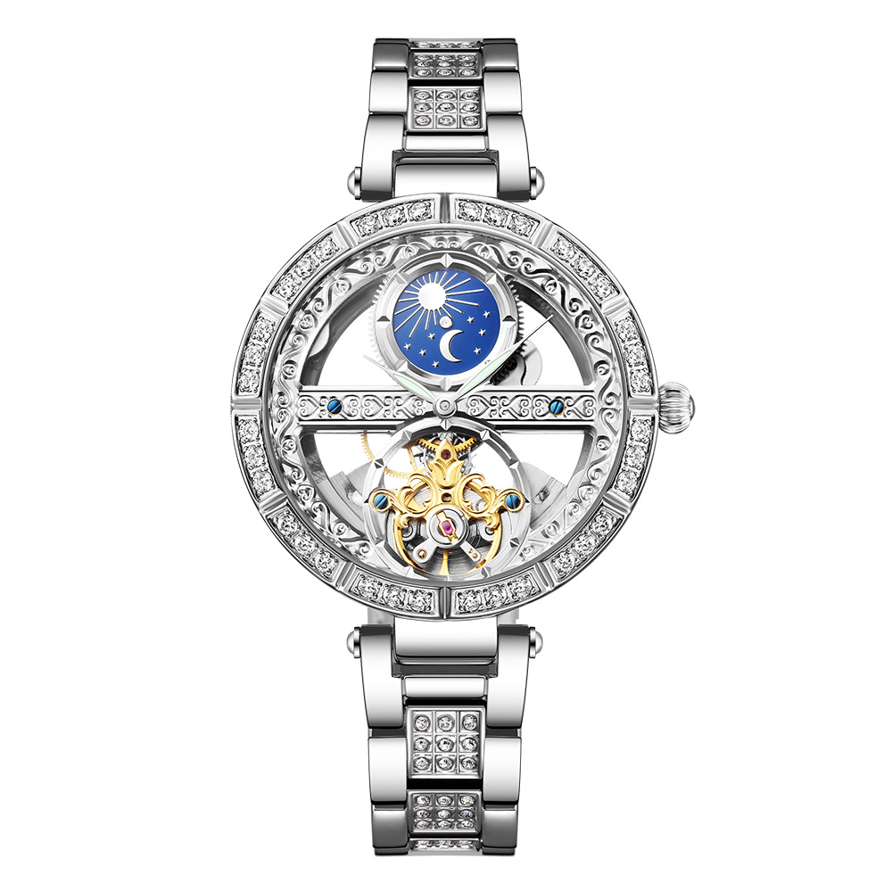 Bayanlar Izle Otomatik Kadın L - Skeleton Mechanical Watch incelemesi ve fiyatı