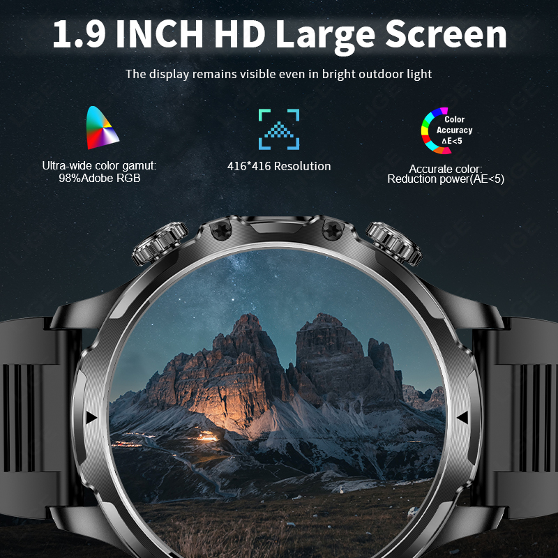 LIGE Smartwatch Askeri Erkekle - Timex Watches Smartwatch incelemesi ve fiyatı