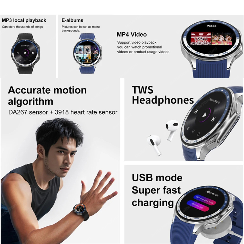 1.43 AMOLED akıllı saat 3D sur - Timex Watches Smartwatch incelemesi ve fiyatı