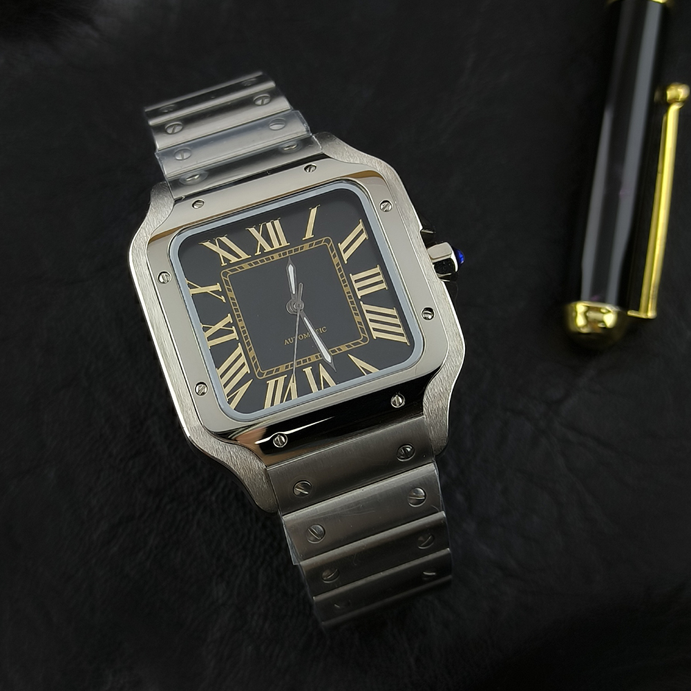 Yüksek kaliteli NH35 saat pasl - Skeleton Mechanical Watch incelemesi ve fiyatı