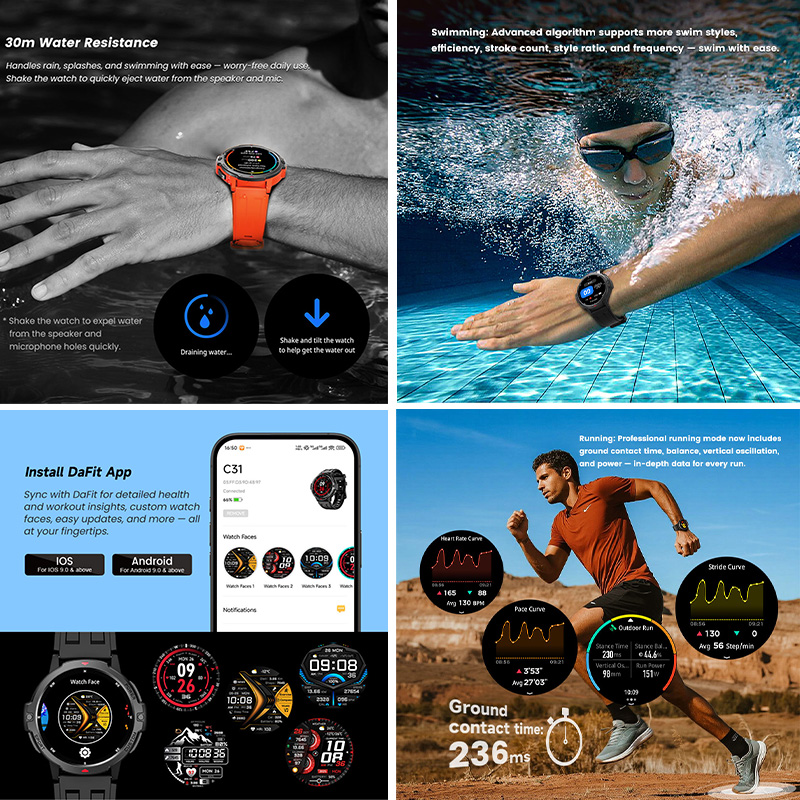 Yeni Profesyonel Spor Akıllı S - Timex Watches Smartwatch incelemesi ve fiyatı