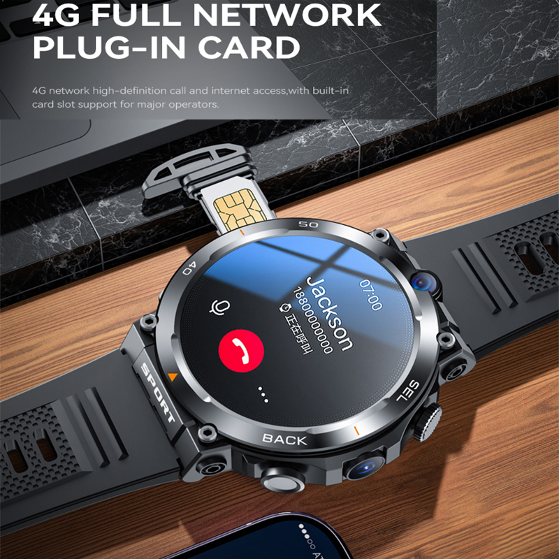 Yeni Google Play 1.39 inç 4G A - Smartwatch Rugged Watches For Men incelemesi ve fiyatı