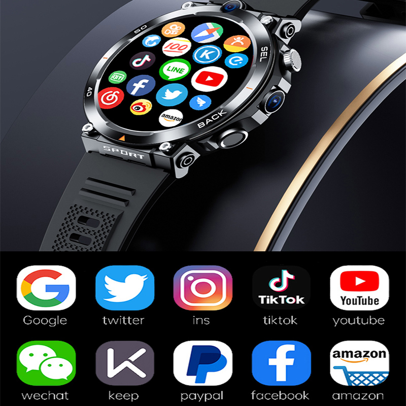 Yeni Google Play 1.39 inç 4G A - Smartwatch Rugged Watches For Men incelemesi ve fiyatı