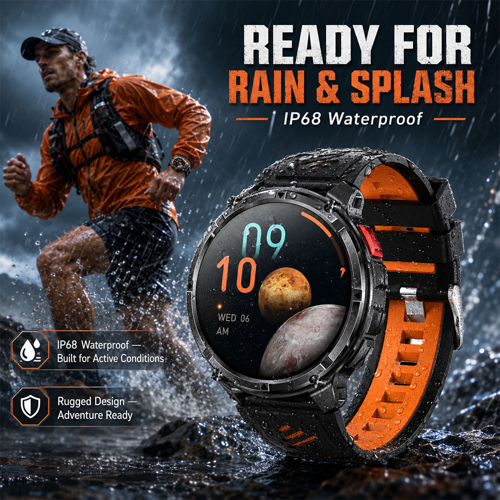 YAOCX AMOLED Akıllı Saat Erkek - Smartwatch Rugged Watches For Men incelemesi ve fiyatı