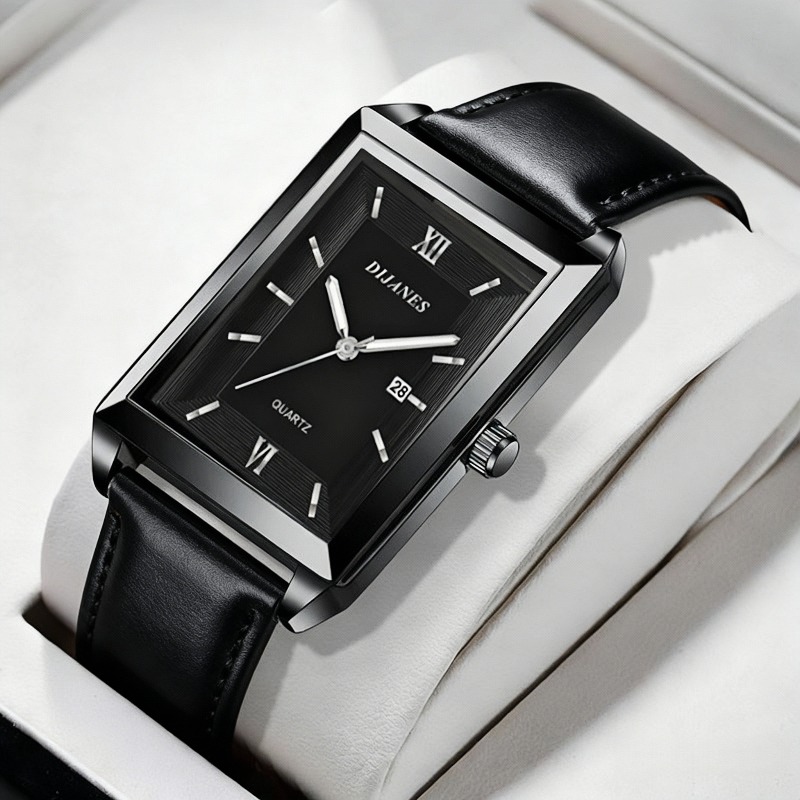 Rahat Deri erkek Saatleri Moda - Smartwatch Casual Watches For Men incelemesi ve fiyatı