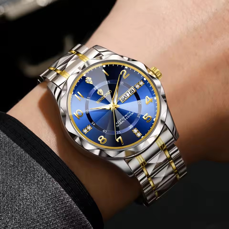 Erkek saati moda trendi gece l - Smartwatch Casual Watches For Men incelemesi ve fiyatı