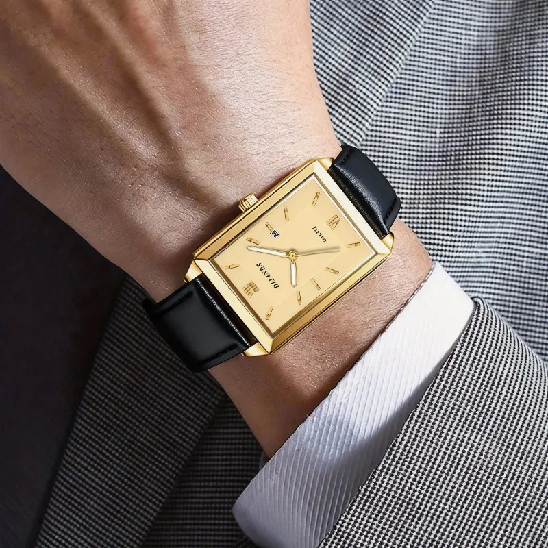 Rahat Deri Erkek Saatler Basit - Smartwatch Casual Watches For Men incelemesi ve fiyatı