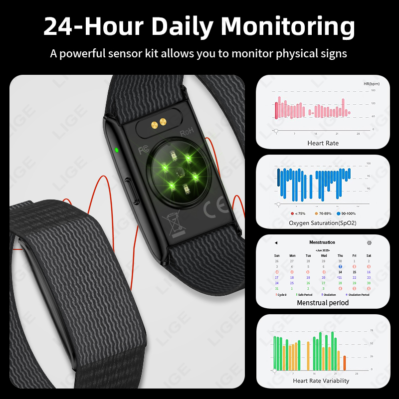 LIGE NO Ekranlı Akıllı Bilekli - Smartwatch Watches For Men With Gps incelemesi ve fiyatı