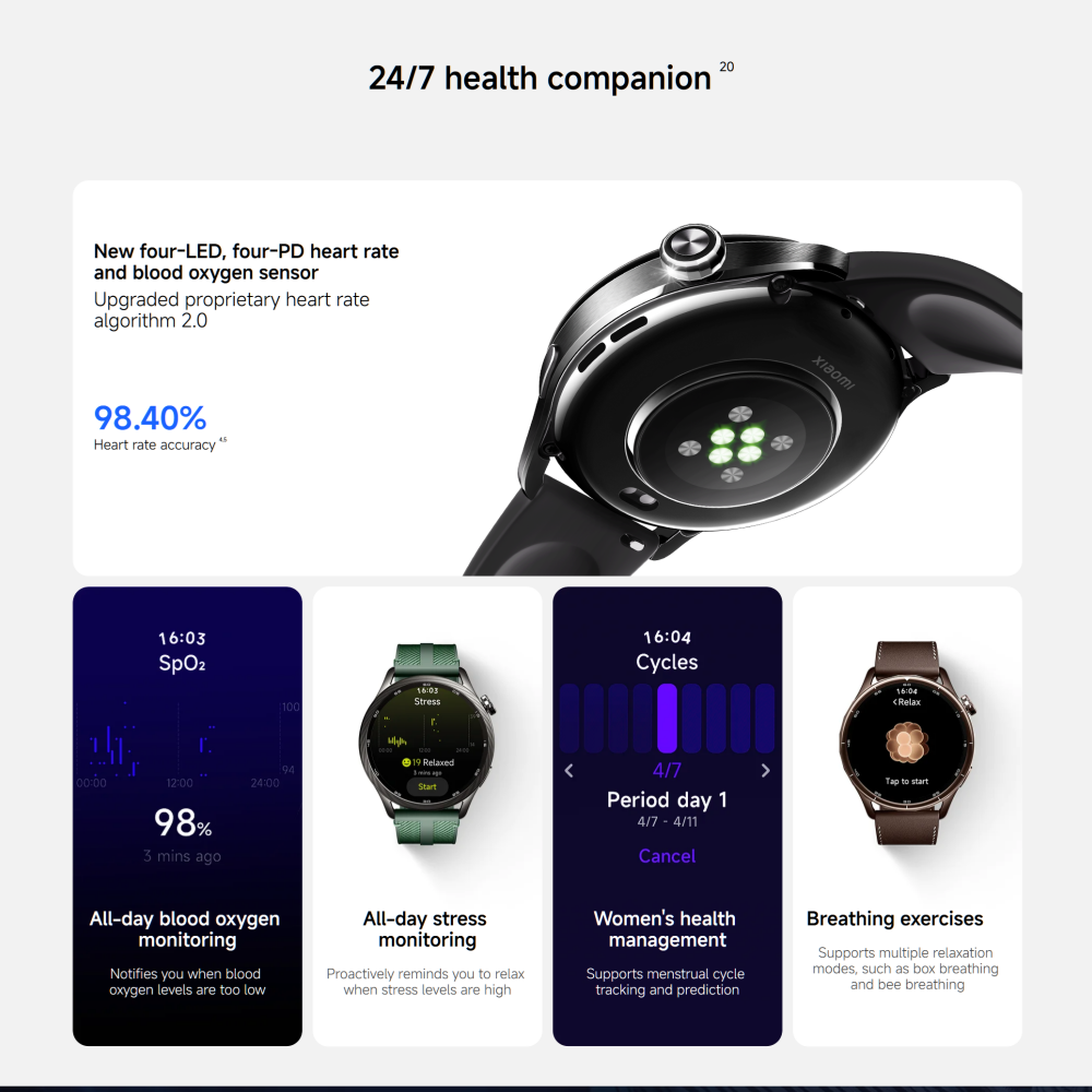 Küresel Sürüm Xiaomi Watch S5  - Timex Watches Smartwatch incelemesi ve fiyatı