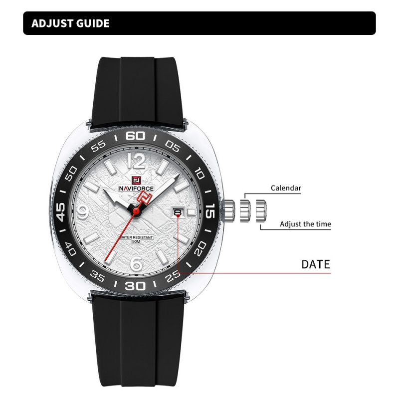 NAVIFORCE Erkekler Saatler Kuv - Smartwatch Casual Watches For Men incelemesi ve fiyatı