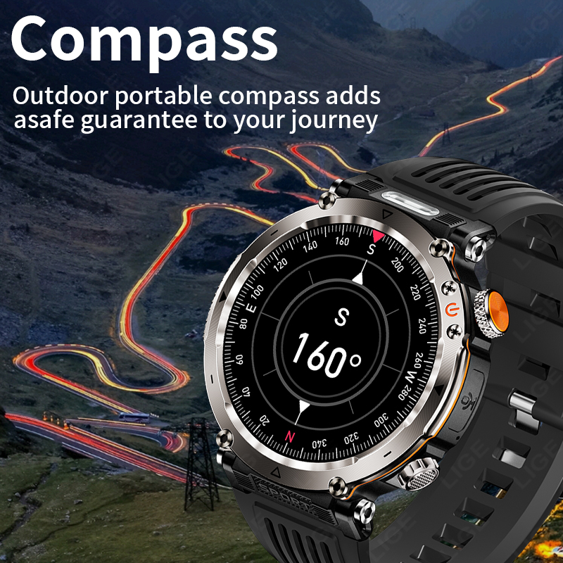 Yeni Askeri Açık Hava Akıllı S - Smartwatch Watches For Men incelemesi ve fiyatı