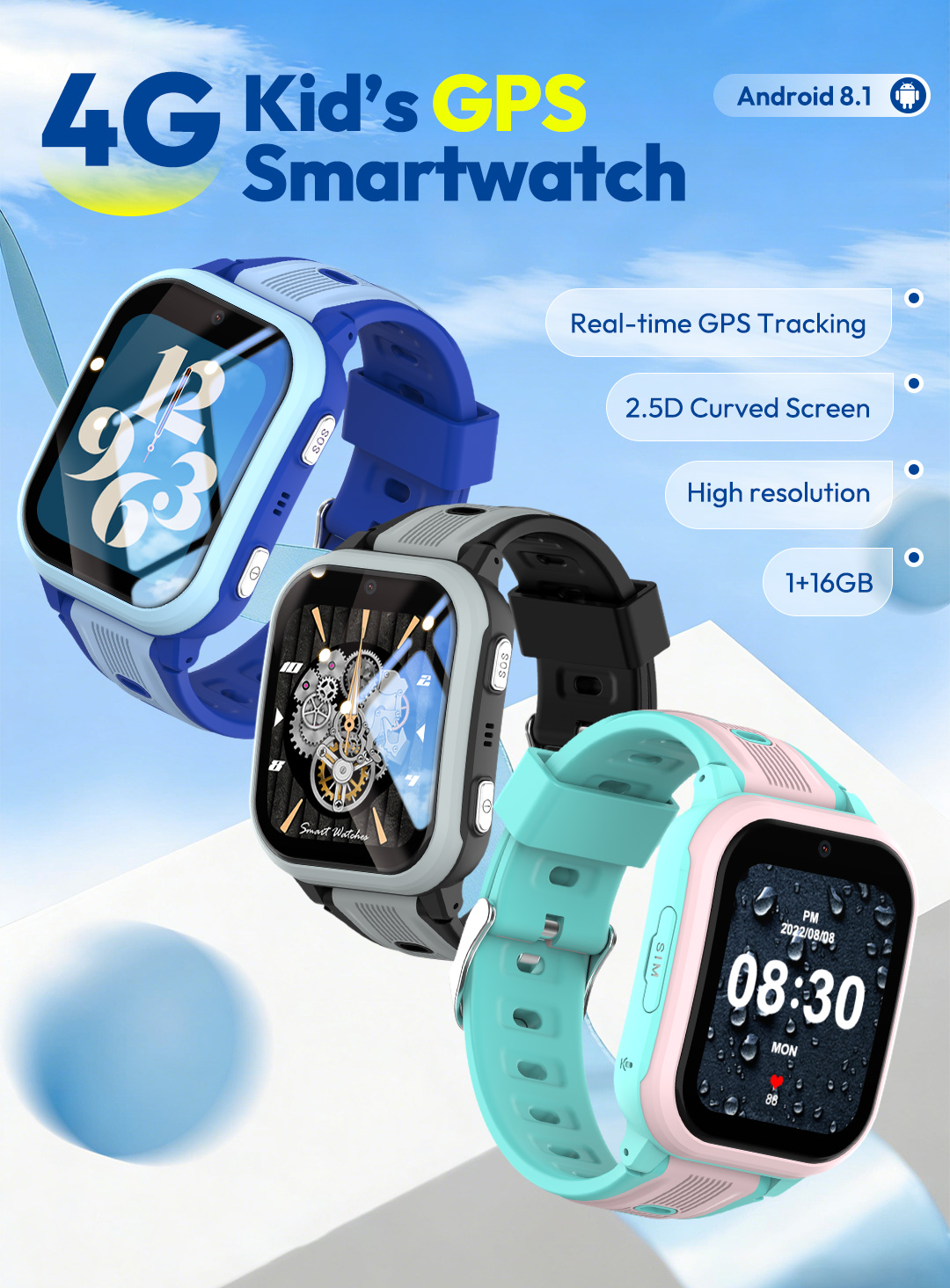 KT41 Akıllı Saat - 4G Telefonl - Smartwatch Watches Gift For Girls incelemesi ve fiyatı