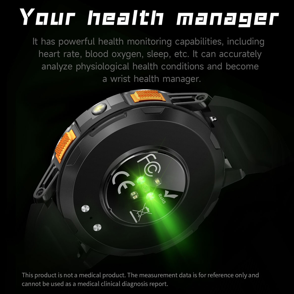 Yeni Sağlam Askeri akıllı saat - Smartwatch Rugged Watches For Men incelemesi ve fiyatı